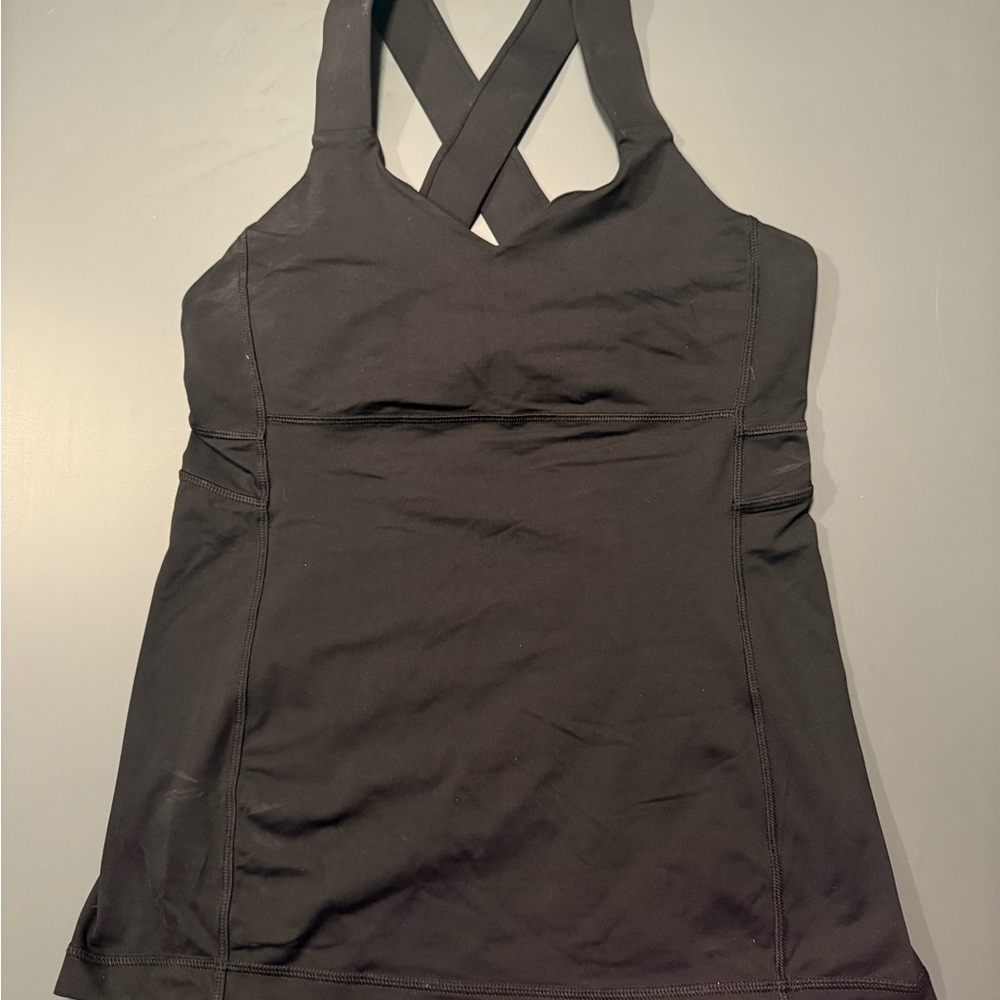 Vintage Black Lululemon Tank Top